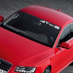 Autocollants en vinyle découpés pour voiture, logo de signal mobile 5G WIFI, pour fenêtre de voiture, porte, moto, mur, cadeau, autocollants pour ordinateur portable, verre de fenêtre, autocollants LED pour voiture - Product Image 5