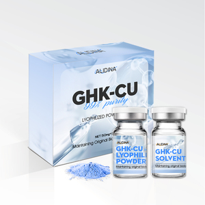 Péptidos Cosméticos al 99.99%, Esencia <span class=keywords><strong>de</strong></span> Péptido <span class=keywords><strong>de</strong></span> Cobre Azul GHK-Cu en Oferta - Product Image 1