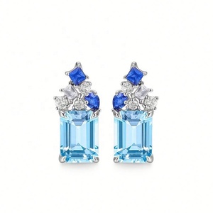 Parures de bijoux tendance en argent sterling 925 Topaz - Product Image 3