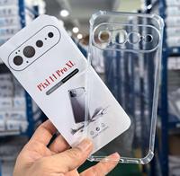 Coque transparente en TPU anti-jaunissement avec coins renforcés antichoc pour Samsung et iPhone 18 17 16 15 14 Plus 11 12 13 Pro Max