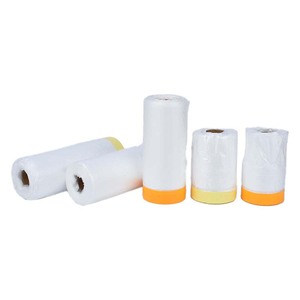 Bonne adhérence de haute qualité sans peinture de meubles de résidu couvrant <span class=keywords><strong>le</strong></span> <span class=keywords><strong>film</strong></span> de masquage <span class=keywords><strong>vert</strong></span> de 1100mm - Product Image 5