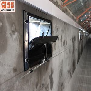 Vente chaude Fenêtre de ventilation murale pour poulailler Fenêtre d'admission d'air Fenêtre murale latérale pour élevage de poulets de chair Poules pondeuses Ferme - Product Image 1