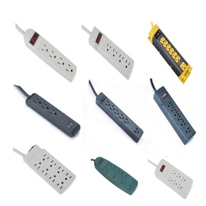 Regleta de Enchufes de Grado Comercial con Protección Contra Sobretensiones, Certificada en EE. UU., 110V, Cable de Extensión de 12 Pies, 8 y 12 Tomas - Product Image 3