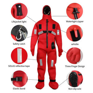 Insulasi pencelupan suit lifebboat bekerja bertahan hidup sesuai dengan produk baru keamanan rigman - Product Image 4