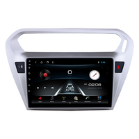 Autoradio pour Peugeot 9.0 citroën élysée 301 à 2013, lecteur multimédia, avec bluetooth, wi-fi, Audio, GPS, Android 2018, 1 + 16 go, Radio mirrorlink