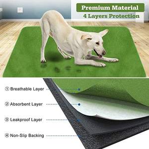Wieder verwendbare Welpen Pee <span class=keywords><strong>Pads</strong></span> Großhandel <span class=keywords><strong>Pet</strong></span> Dog Pee Pad Wasch bare Almoha dillas Para Pis Para Perros Hunde training Pee <span class=keywords><strong>Pads</strong></span> - Product Image 2