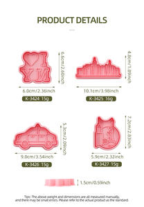 Serie <span class=keywords><strong>de</strong></span> Nueva <span class=keywords><strong>York</strong></span> Plástico Ecológico Coche <span class=keywords><strong>de</strong></span> policía y Estatua <span class=keywords><strong>DE</strong></span> LA LIBERTAD Molde <span class=keywords><strong>de</strong></span> galletas <span class=keywords><strong>de</strong></span> dibujos animados en 3D Cortadores <span class=keywords><strong>de</strong></span> galletas - Product Image 6