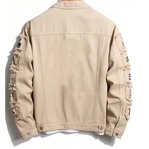 ผู้ผลิตเสื้อแจ็คเก็ต ยูนิเซ็กซ์ แจ็คเก็ตยีนส์แบบย้อนยุค Y2K กระเป๋าแบบพลิกได้ คอปกติดกระดุม คุณภาพสูง ทรงหลวม เหมาะสำหรับฤดูหนาว - Product Image 2