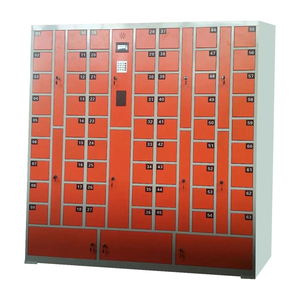 Casier de stockage de téléphone intelligent à 48 portes casier de chargement de téléphone portable à <span class=keywords><strong>clé</strong></span> <span class=keywords><strong>orange</strong></span> - Product Image 2