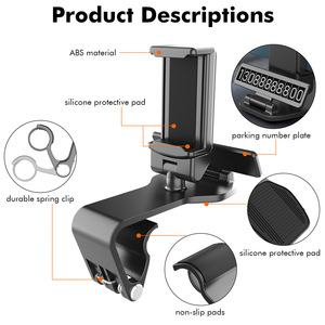 Soporte Multifuncional para Teléfono con Montaje por Gravedad, para Panel de Instrumentos y Tablero de Auto - Product Image 4