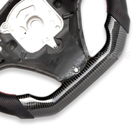 Volant de course en cuir style carbone véritable pour BMW Série 3 E89 E90 E91 E92 E93 X6 E71 X5 E70 M3 M4 E72