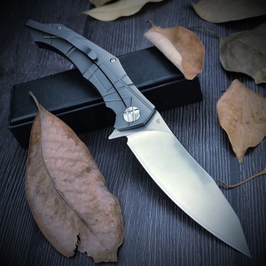 Navaja de Bolsillo EDC con Hoja de Acero D2 de 3.62 Pulgadas, Cuchillo Plegable de Supervivencia y Rescate para Exteriores con Mango de G10 y Acero 420 para Camping - Product Image 5