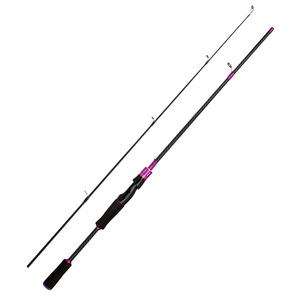 Purple Lure Rod Set Carbon Fiber Long Casting Reel Snakehead Fishing Beginner Kit - Product Image 5
