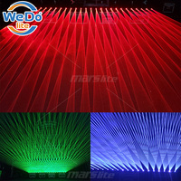 Barre lumineuse laser à 6 têtes LED pour scène, lumières laser colorées pour discothèque et soirées.