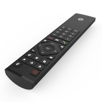 Télécommande pour TV/Audio/Amplificateur, Boîtier Android TV, ABS, Silicone Écologique, IR Sans Fil, BLE, Voix, 433 MHz, Portée 10 m, 43 Boutons