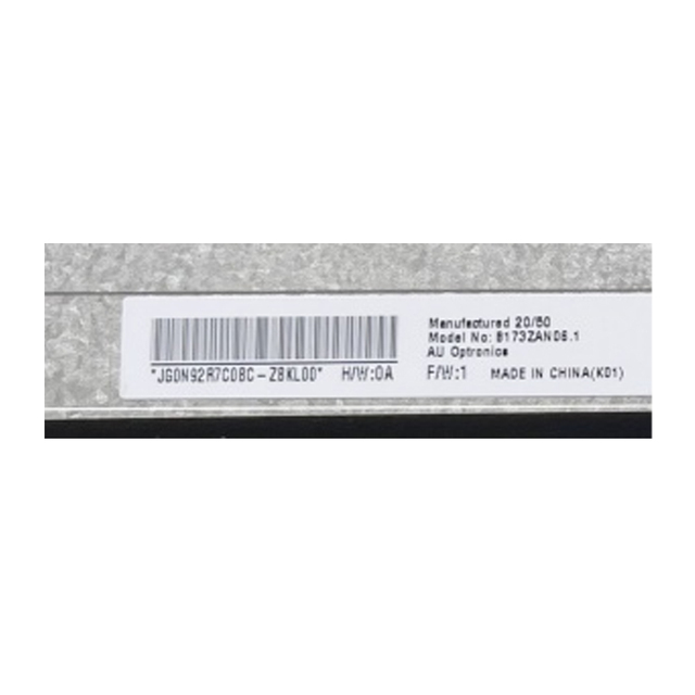 B173ZAN06.1 17.3" 4K UHD (3840x2160) TFT LED Backlit Laptop LCD Display Panel with 40 Pins No Touch Screen DVI Interface