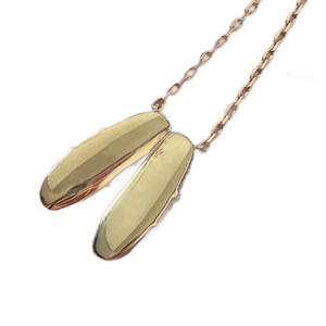 Collar con colgante de zapatilla de ballet y diamantes para mujer, rosa y azul cielo, corte brillante redondo, para uso diario - Product Image 5