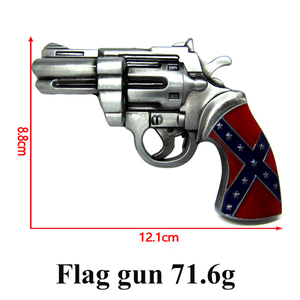 Hebilla de Cinturón con Diseño de Calavera y <span class=keywords><strong>Granada</strong></span> <span class=keywords><strong>3D</strong></span>, Estilo Punk Rock Occidental, Aleación de Zinc Resistente, Sin Níquel, con Recubrimiento Antioxidante - Product Image 6