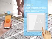 Thermostat intelligent pour chauffage par le sol HY610, HY610 220V Tuya Zigbee, écran LED, installation sans tracas
