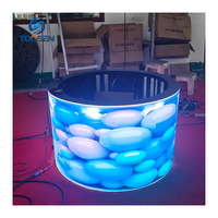 Panel LED Creativo Delgado para Interiores, Directo de Fábrica, P1.25 P1.53 P2, 7680Hz, 4K, Alta Resolución, Pantalla LED Flexible para Iglesia