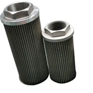 Élément de filtre à huile d'aspiration série WU pour système de filtre à huile hydraulique WU-630 * 80-J WU-630 * 100-J filtre en treillis métallique