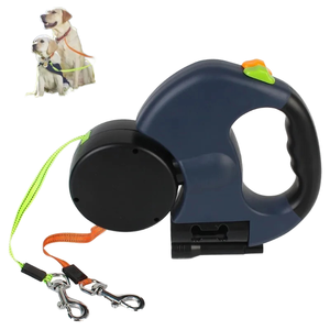 Guinzaglio Retrattile per Cani 2 in 1 a Doppia Testa, Corda Automatica per Cani di Taglia Media e Piccola, Teddy, Pomerania - Product Image 3