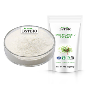 BSTBIO Suplementos <span class=keywords><strong>Saw</strong></span> <span class=keywords><strong>Palmetto</strong></span> Extrato Em Pó 25% 45% Ácido Gordo - Product Image 1