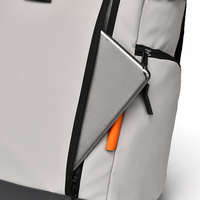 Sac à dos pour ordinateur portable imperméable à enroulement, respirant, avec bretelles, pour l'extérieur, décontracté, avec logo personnalisé, haute qualité