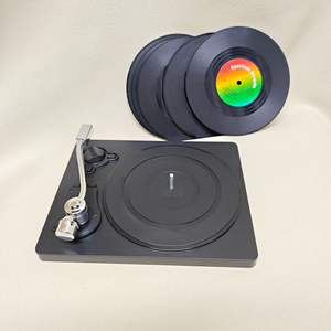 Posavasos de Plástico Personalizados, Posavasos para Bebidas Personalizados al por Mayor, Posavasos Promocionales con Forma de <span class=keywords><strong>CD</strong></span>, Regalos Personalizados Ecológicos - Product Image 2