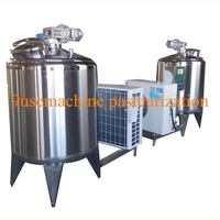 Pot de pasteurisation et machine d'emballage du lait approuvés CE