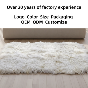 Muestra de Soporte para Ventas al por Mayor de Fábrica China: Alfombra de Pelo Largo de Piel de Cabra, Piel de Oveja Cruda Auténtica, Placa de Piel de Oveja de Pelo Largo, Alfombra de Pelo de Cabra - Product Image 3