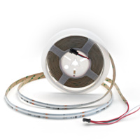 Bande LED COB adressable RGBW 24V WS2814 IC 784 LED/m, conception COB haute densité, rouleau de 5m, indice de protection IP20 / Contrôle Wi-Fi