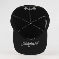 Casquettes Snapback et Casquettes de Baseball Structurées à 5 Panneaux Personnalisées avec Broderie 3D et Bordure en Strass sous la Visière – Vente en Gros