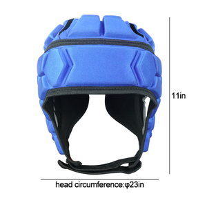Helm Sepak Bola Soft Shell Eva Foam Helm Fleksibel Rugby Scrum Cap Paket Olahraga Helm Rugby untuk Anak-anak - Product Image 2