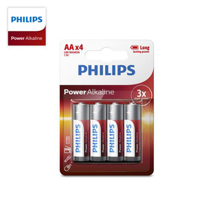 แบตเตอรี่อัลคาไลน์ Philips ใหม่ 1.5 โว<span class=keywords><strong>ล</strong></span>ต์ แบบไม่สามารถชาร์จได้ ขนาด AA LR6 สำหรับของเ<span class=keywords><strong>ล</strong></span>่น รีโมทคอนโทรล กล้อง - Product Image 4