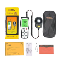 SMART SENSOR AS823 Luxmètre LCD rétroéclairé, résolution 1LUX, pour inspections d'éclairage architectural, éclairage photographique