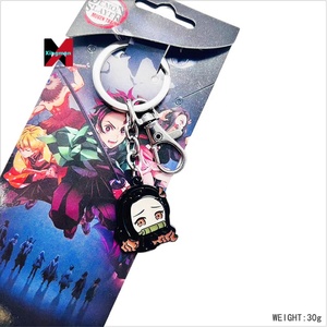 การ์ตูนสองหยวนผงถ่านผีช่วงคุณถั่วน่ารักกระเป๋านักเรียนจี้แอนิเมชันเครื่องประดับสตริงพวงกุญแจ - Product Image 4