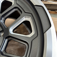Roues en aluminium forgé haute résistance résistant aux chocs tout-terrain prêt expédition rapide disponible en 5 6 8 trous état neuf