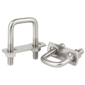 M8 M10 M12 14 M16 304 thép không gỉ vuông <span class=keywords><strong>U</strong></span> bu lông với máy giặt hạt cho các bộ phận thay thế thuyền đánh cá buồm Trailer - Product Image 1