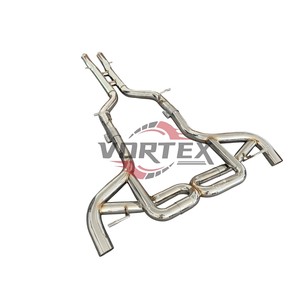 Sección Media de Escape de Flujo Recto de Acero Inoxidable SS304 Vortex Racing para Benz AMG GT GTS 3.0T 4.0T, Piezas de Mejora de Sonido de Alto Rendimiento - Product Image 4