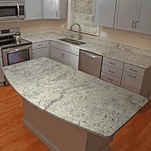 Ice White, Granite Kitchen Counter tops, stone island