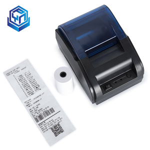 Bluetooth + מדפסת קבלה usb 58 מ "מ, מדפסת קבלה תרמית ללא דיו נייד, מחשב שולחני תואם - Product Image 5