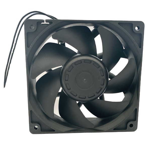 JEEK 120mm IP67 4200rpm Waterproof  Axial Cooling Industrial Exhaust Fan Ball Bearing Square DC Electric Fan for Vending Machine