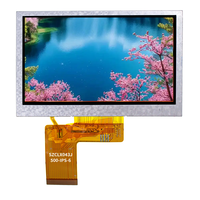 Écran LCD 4,3 pouces, luminosité 500, résolution 480*272, IPS, angle de vision complet, écran d'affichage d'instrument 4,3 pouces