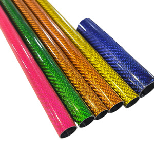 Tubo de Fibra de Carbono de 2mm de Espesor, Mate o Brillante, Personalizado de Fábrica TOPFRP, en Varios Colores para Aviones RC y Drones - Product Image 3