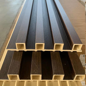 Feuille <span class=keywords><strong>de</strong></span> haute qualité <span class=keywords><strong>plaque</strong></span> d'immatriculation panneau à lattes vinyle intérieur Wpc revêtement mural - Product Image 5