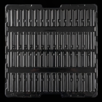 Plateau de manutention multifonctionnel en plastique thermoformé pour le stockage de composants électroniques et industriels