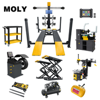 Équipement d'atelier MOLISPEED : Combo pneus, équilibreuse et démonte-pneus, machines d'équilibrage des roues