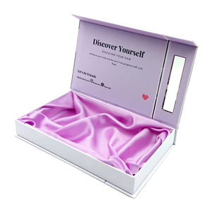Extensiones de Cabello personalizado caja de regalo de embalaje de impresión de su diseño con magnético cerrado - Product Image 2