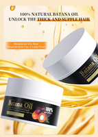 Pure Natural Organic Hair Botana Oil Prensado en frío para hombres y mujeres Tratamiento y reparación del crecimiento del cabello